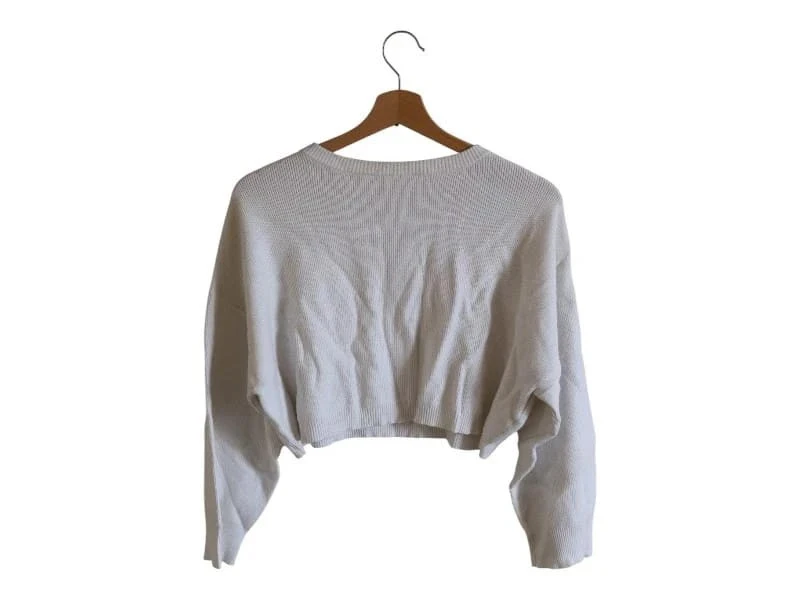 C72 Pull Subdued blanc taille S